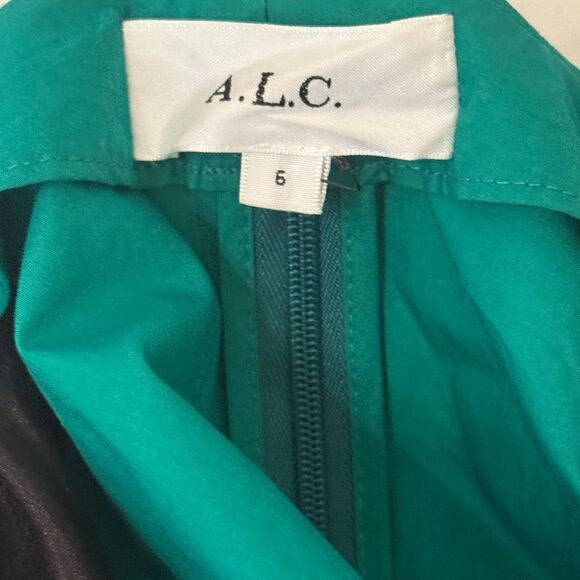 A.L.C. Alexa Cutout Poplin Cotton mini dress size 6-L13 - Picture 7 of 7